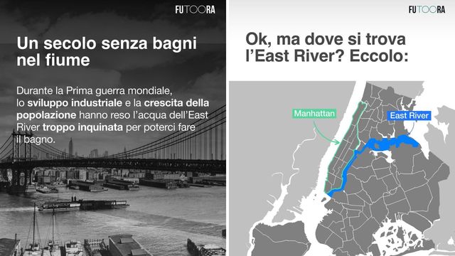 New York, dopo 100 anni si tornerà a nuotare nell'East River