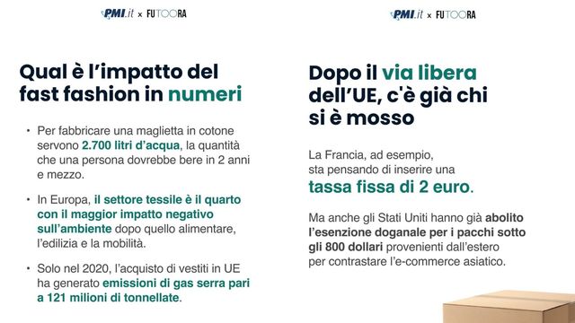 Se spendi meno di 150 euro su Shein e Temu, potresti dover pagare una tassa aggiuntiva