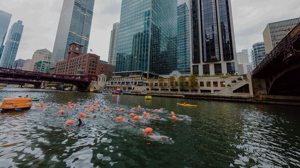 Chicago River torna balneabile dopo quasi un secolo: la prima nuotata ufficiale celebra la rinascita del fiume