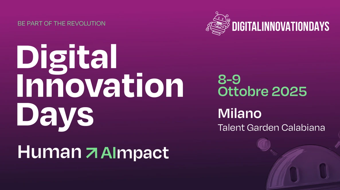 Digital Innovation Days 2025: l’evento per scoprire l’impatto dell’intelligenza artificiale nella società